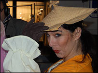 Diane Youdale in her panto outfit