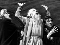 A scene from an old play