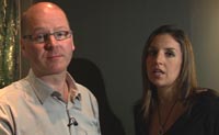 David Moore and Sarah Willingham