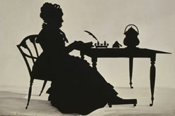 Hannah More by Augustin Edouart, 1827 © National Portrait Gallery, London