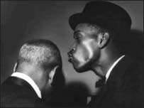 Coleman Hawkins and Sonny Stitt (Terry Cryer)