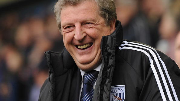 Roy Hodgson watches West Brom.