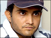 بھارتی کپتان سورو گنگولی