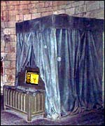 Luxury living - a four poster bed