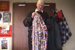 Brian has some mementoes