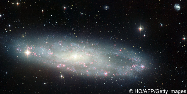 A view of a galaxy