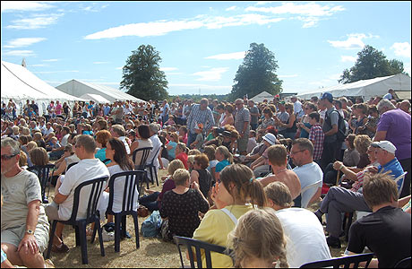 Crowds at the Eye Show 