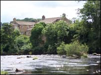 Mill at Egglestone on the River Tees