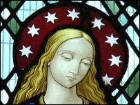 St Giles stained glass window