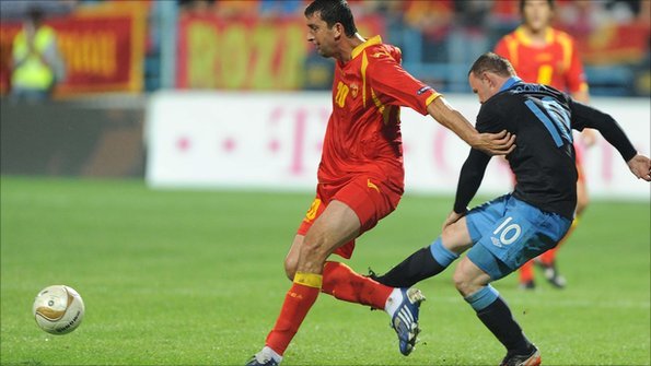 Rooney sent off against Montenegro