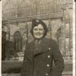 Me outside Sherborne Abbey