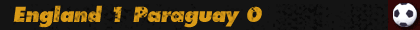 England V Paraguay, Frankfurt