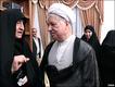 هاشمی رفسنجانی در دیدار با اعضای خانواده زندانیان سیاسی
