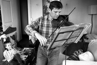 A soldier who stayed and had a family.