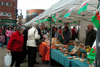 Dydd Gŵyl Dewi yn Wrecsam