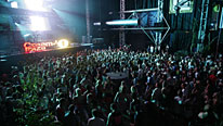 The crowd at BBC Radio 1's Ibiza Weekend