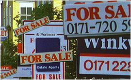 Estate Agents Signs.