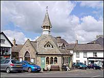 Chagford's picturesque square