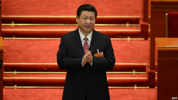 习近平当选中国国家主席兼军委主席（14/03/2013）