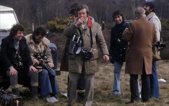 Photographers at Windsor Horse Trials