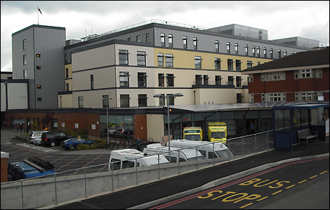 The Royal Derby's new A&E department