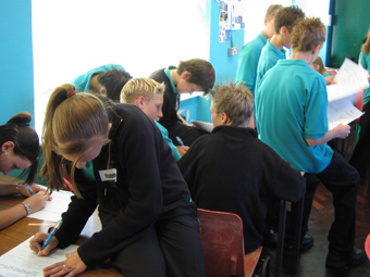 Gweithdy C2 yn Ysgol Bro Gwaun, Abergwaun