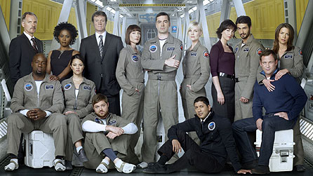 The cast of Defying Gravity