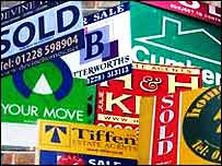 House for sale boards