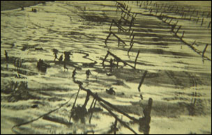 Nazi soldiers in occupied France.