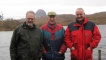 Andrew Greig, Cathal Macleod and Mark Stephen at the Glen Loch