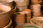 Terracotta pots