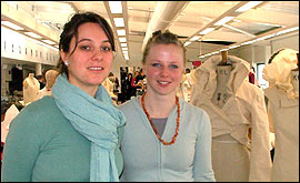 Lydia Crook and Elllie Brooks