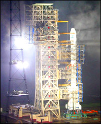 चीन से छोड़ा गया उपग्रह