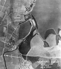 Moehne Dam before the attack