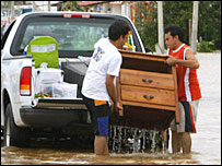 Kasırga ardından Meksika