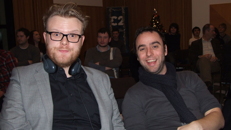 Huw Stephens a Dafydd James