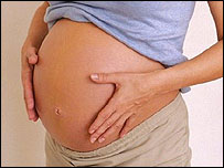 Těhotná žena