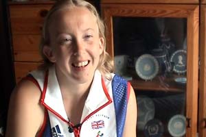 Debbie is off to the Athens Paralympics...