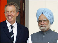 بلیئر، منموہن