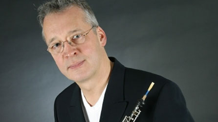 Oboist David Cowley. Photo: Luc Besson