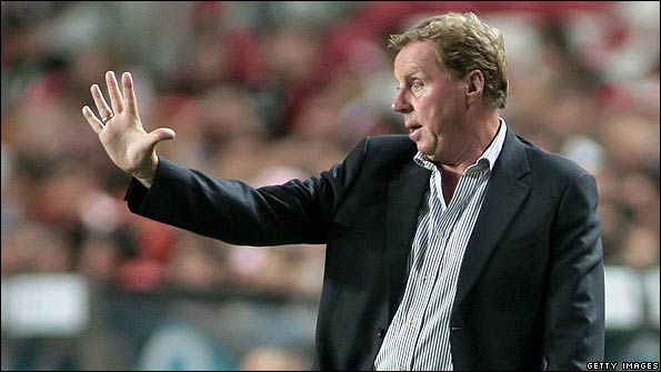 Spurs manager Harry Redknapp