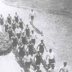 'Guards Precision' - even on early-morning PT parade taken from a bedroom window of Bandirran House