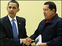 Obama ve Chavez