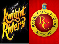 कोलकाता नाइट राइडर्स और बंगलौर रॉयल चैलेंजर्स