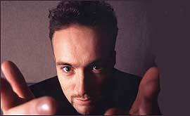 Derren Brown - photograph by Graham Burke