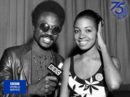 Bob Okonedo and Miss Nigeria