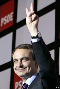 Spanish Prime Minister Jose Luis Rodriguez Zapatero