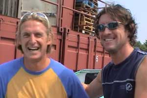 Phil and Jason are rowing across the Atlantic - from The Canary Islands to Barbados.