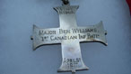 Canadian Medal awarded to Ben Williams