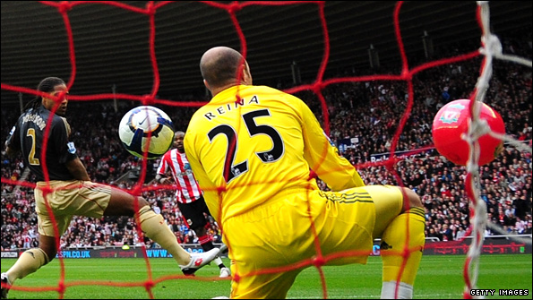 Pepe Reina and the beach ball